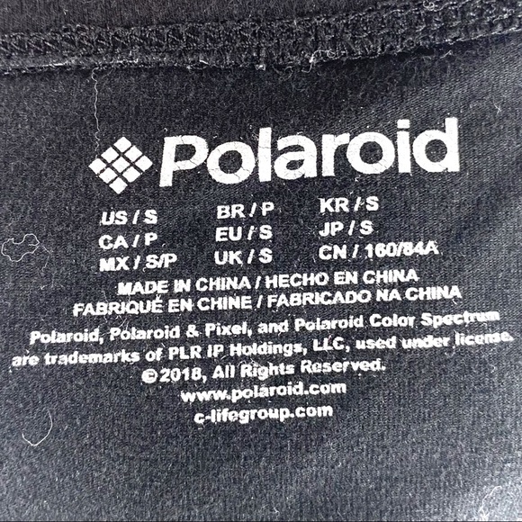 Polaroid Bandeau Crop Top Tube Top Small Forever21 - Picture 4 of 5